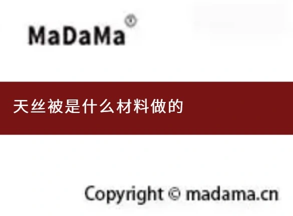 天丝被是什么材料做的