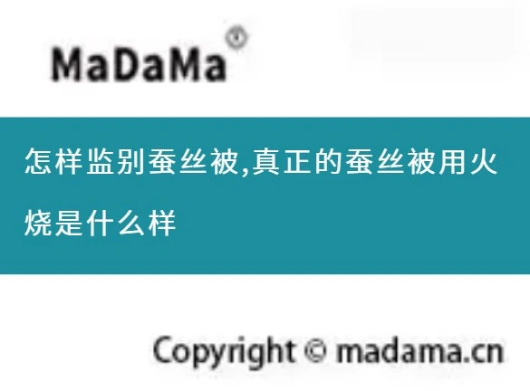 怎样监别蚕丝被,真正的蚕丝被用火烧是什么样