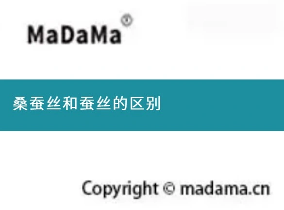 桑蚕丝和蚕丝的区别