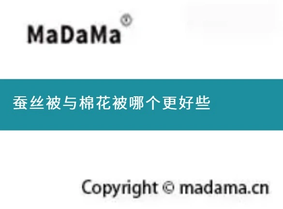 蚕丝被与棉花被哪个更好些
