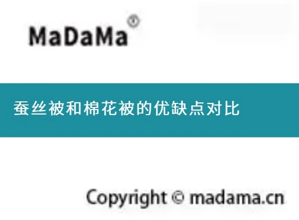 蚕丝被和棉花被的优缺点对比