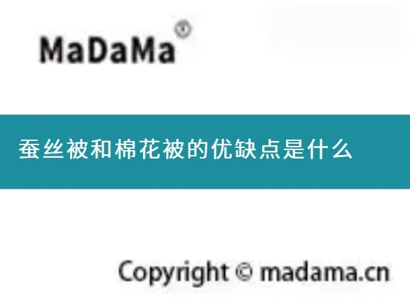 蚕丝被和棉花被的优缺点是什么