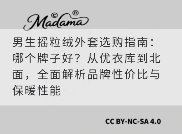 男生摇粒绒外套选购指南：哪个牌子好？从优衣库到北面，全面解析品牌性价比与保暖性能