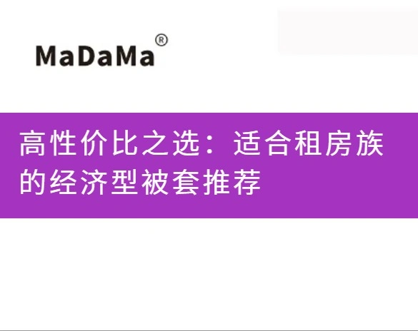 高性价比之选：适合租房族的经济型被套推荐